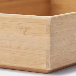 Muji Boîte de rangement en bambou L17X P26X H5.5cm