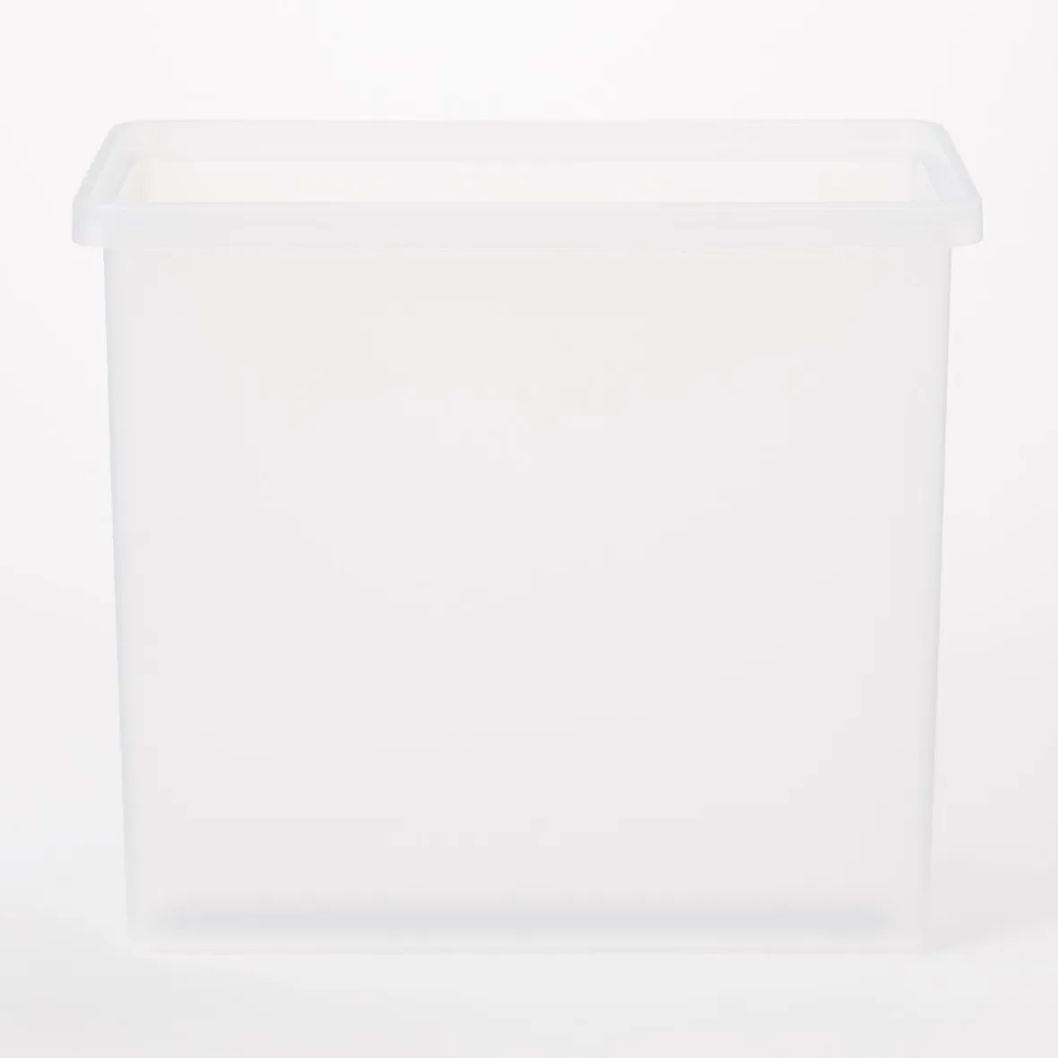 Sale Muji Boîte de rangement ouverte en PP ‐ 25cm L