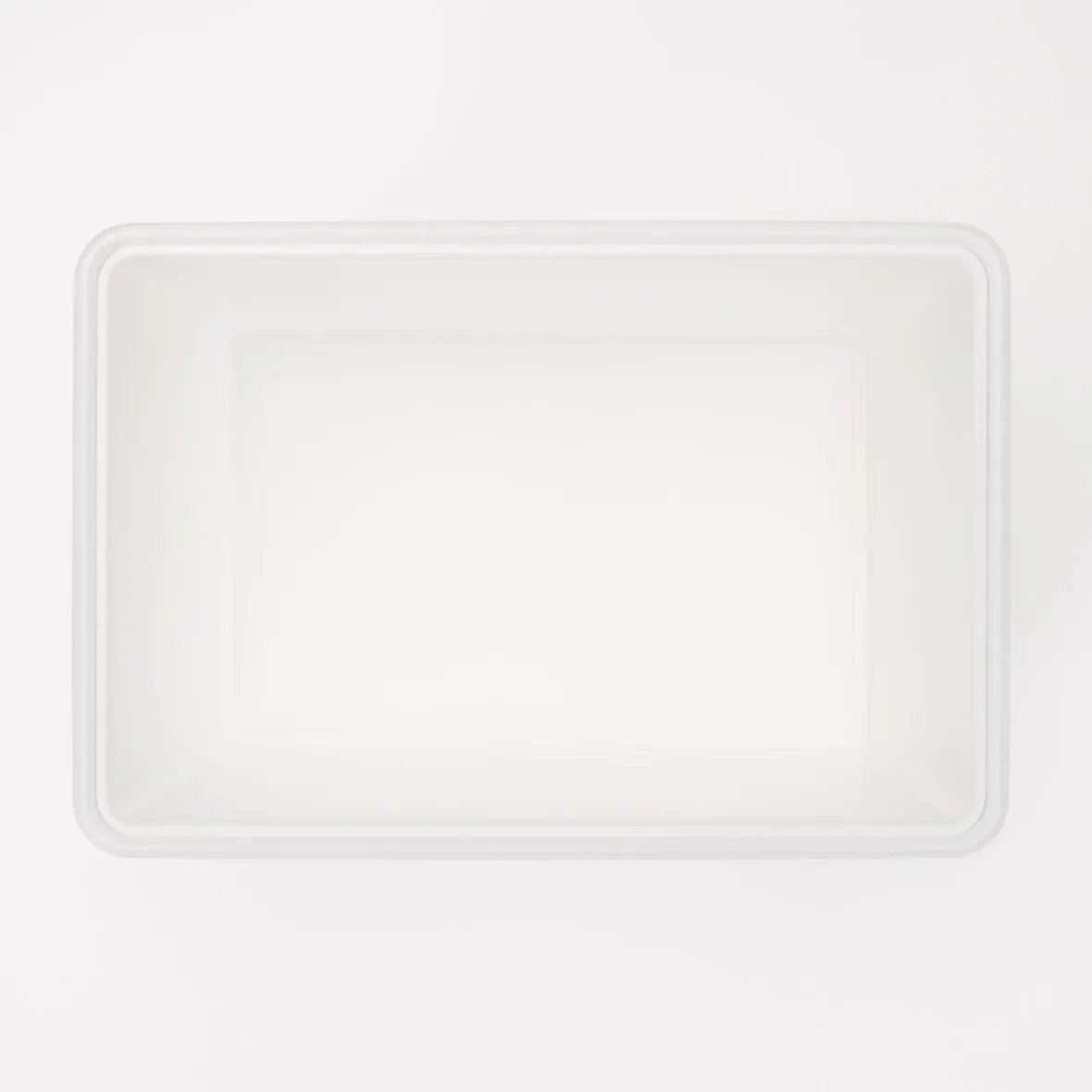 Sale Muji Boîte de rangement ouverte en PP ‐ 25cm L