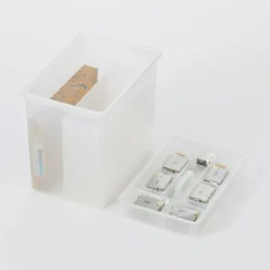 Sale Muji Boîte de rangement ouverte en PP ‐ 25cm L