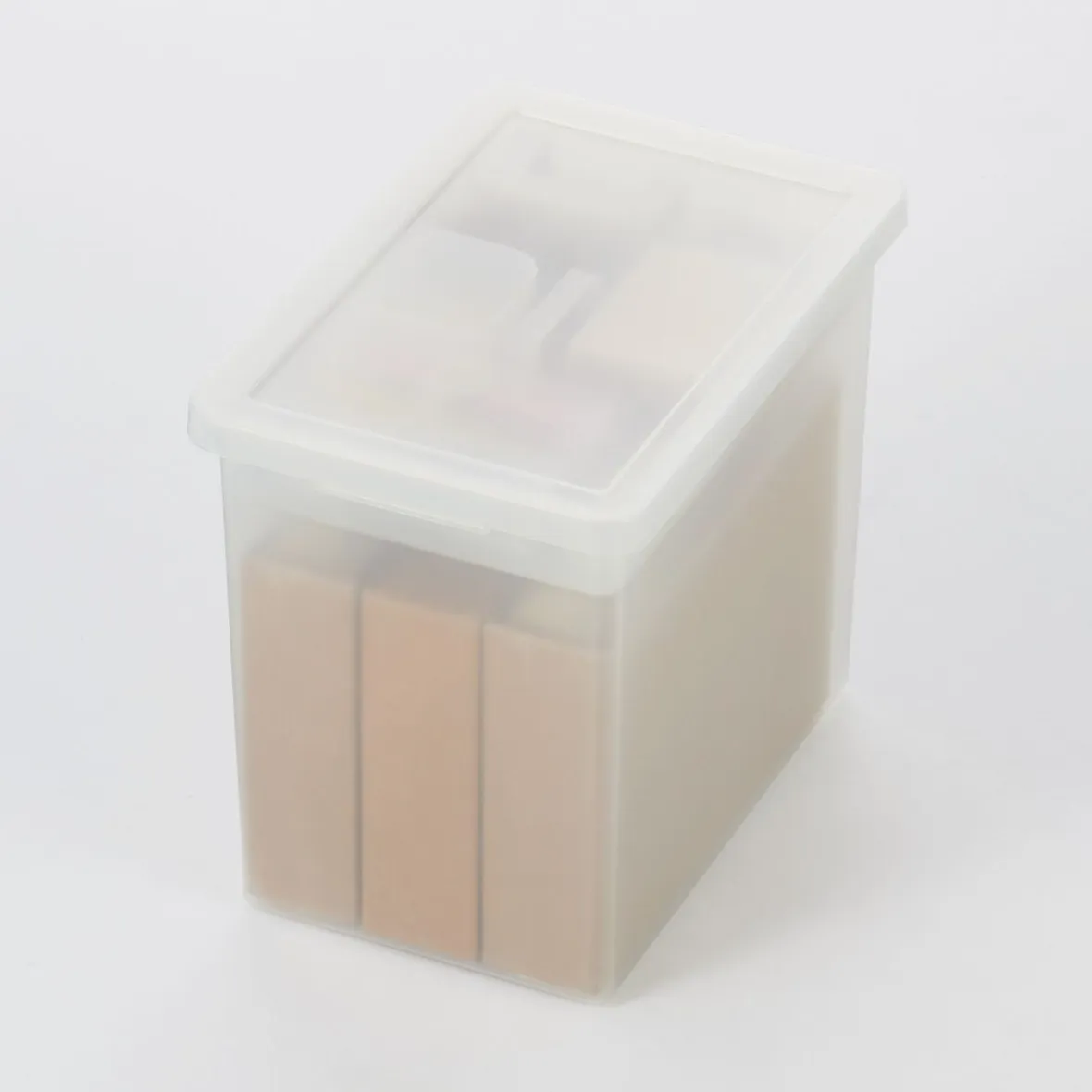 Sale Muji Boîte de rangement ouverte en PP ‐ 25cm L