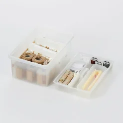 Sale Muji Boîte de rangement ouverte en PP ‐ 25cm  S