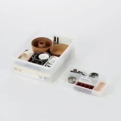 Sale Muji Boîte de rangement ouverte en PP ‐ 50.5cm  S