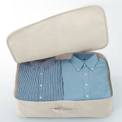 Sale Muji Boîte de rangement souple avec couvercle L59X P39X H18cm