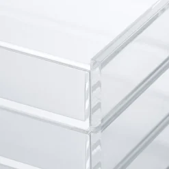 Clearance Muji Boîte en acrylique 5 tiroirs L25.5X P17X H16cm