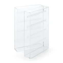 Muji Boîte en acrylique pour colliers et boucles d'oreilles L17.5X P8.8X H25cm
