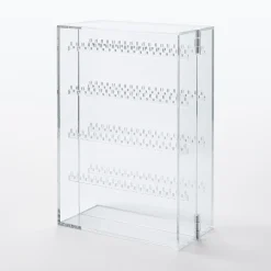Muji Boîte en acrylique pour colliers et boucles d'oreilles L17.5X P8.8X H25cm