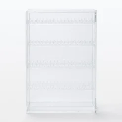 Muji Boîte en acrylique pour colliers et boucles d'oreilles L17.5X P8.8X H25cm