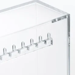 Muji Boîte en acrylique pour colliers et boucles d'oreilles L17.5X P8.8X H25cm