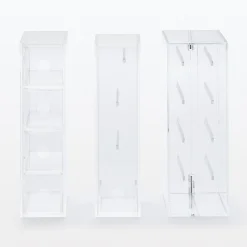 Muji Boîte en acrylique pour colliers et boucles d'oreilles L17.5X P8.8X H25cm