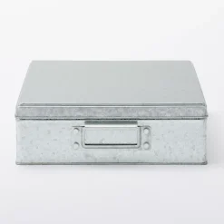 Sale Muji Boîte en fer blanc