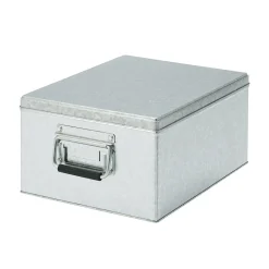 Outlet Muji Boîte en métal galvanisé L