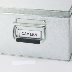 Outlet Muji Boîte en métal galvanisé L