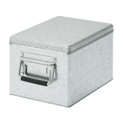 Best Muji Boîte en métal galvanisé L19X P29X H16cm