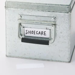 Best Muji Boîte en métal galvanisé L19X P29X H16cm