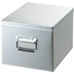 Online Muji Boîte en métal galvanisé L26X P37X H24cm