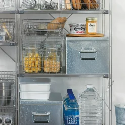 Online Muji Boîte en métal galvanisé L26X P37X H24cm