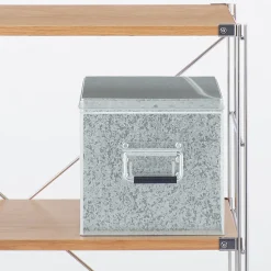 Online Muji Boîte en métal galvanisé L26X P37X H24cm