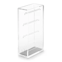 Best Muji Boîte pour boucles d'oreilles et colliers en acrylique L6.7X P13X H25cm