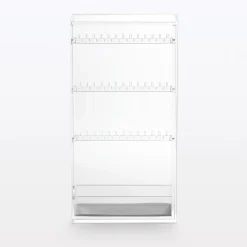 Best Muji Boîte pour boucles d'oreilles et colliers en acrylique L6.7X P13X H25cm