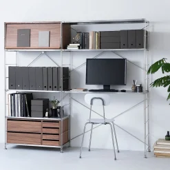 Clearance Muji Boîtes archives A4 en kraft (Lot de 5)