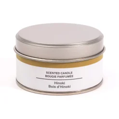 Muji Bougie Métal  ‐ Bois d'hinoki