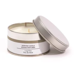 Muji Bougie Métal  ‐ Feu de bois