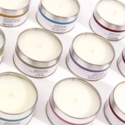 Outlet Muji Bougie Métal  ‐ Fleur de sureau