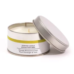 Discount Muji Bougie Métal ‐ Fleur d'oranger et yuzu