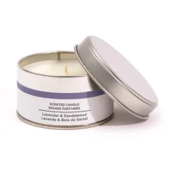 Online Muji Bougie Métal ‐ Lavande, bergamote, bois de santal