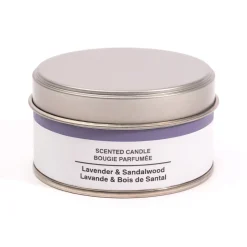 Online Muji Bougie Métal ‐ Lavande, bergamote, bois de santal