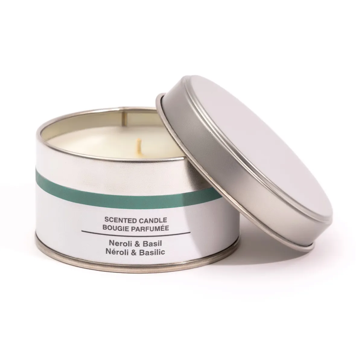 Best Muji Bougie Métal ‐ Néroli et Basilic