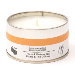 Outlet Muji Bougie Métal ‐ Prune et thé Oolong