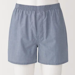 Outlet Muji Boxer à ouverture frontale en mélange de Lyocell pour homme