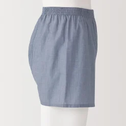 Outlet Muji Boxer à ouverture frontale en mélange de Lyocell pour homme