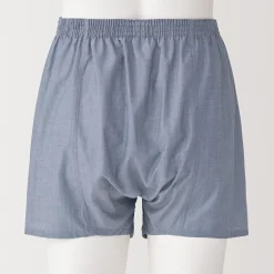 Outlet Muji Boxer à ouverture frontale en mélange de Lyocell pour homme