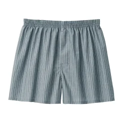 Outlet Muji Boxer à ouverture frontale en mélange de Lyocell pour homme