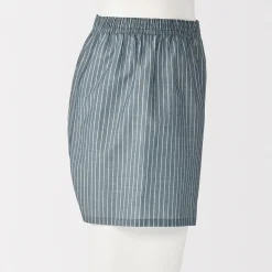 Outlet Muji Boxer à ouverture frontale en mélange de Lyocell pour homme