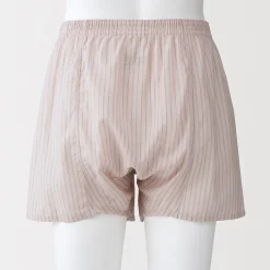 Outlet Muji Boxer à ouverture frontale en mélange de Lyocell pour homme