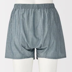 Outlet Muji Boxer à ouverture frontale en mélange de Lyocell pour homme