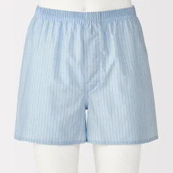 Outlet Muji Boxer à ouverture frontale en mélange de Lyocell pour homme