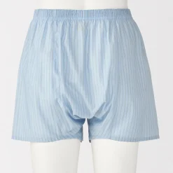 Outlet Muji Boxer à ouverture frontale en mélange de Lyocell pour homme