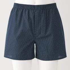 Outlet Muji Boxer à ouverture frontale en mélange de Lyocell pour homme