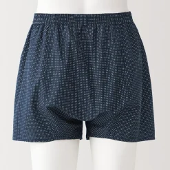 Outlet Muji Boxer à ouverture frontale en mélange de Lyocell pour homme