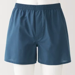 Outlet Muji Boxer à ouverture frontale en mélange de Lyocell pour homme