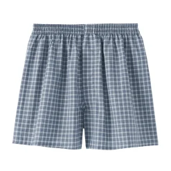 Outlet Muji Boxer à ouverture frontale en mélange de Lyocell pour homme