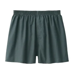 Outlet Muji Boxer à ouverture frontale en mélange de Lyocell pour homme