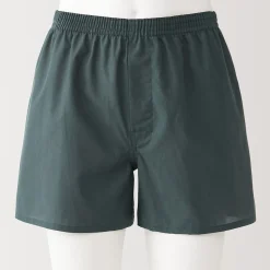 Outlet Muji Boxer à ouverture frontale en mélange de Lyocell pour homme