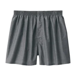 Outlet Muji Boxer à ouverture frontale en mélange de Lyocell pour homme