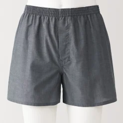 Outlet Muji Boxer à ouverture frontale en mélange de Lyocell pour homme